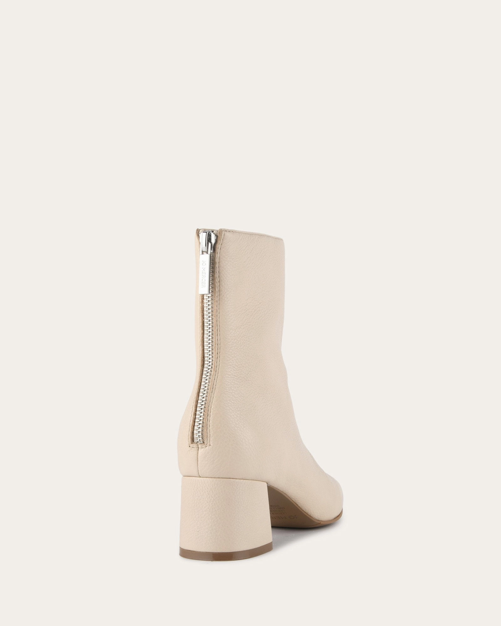 NORI MID ANKLE BOOTS SAND LEATHER
