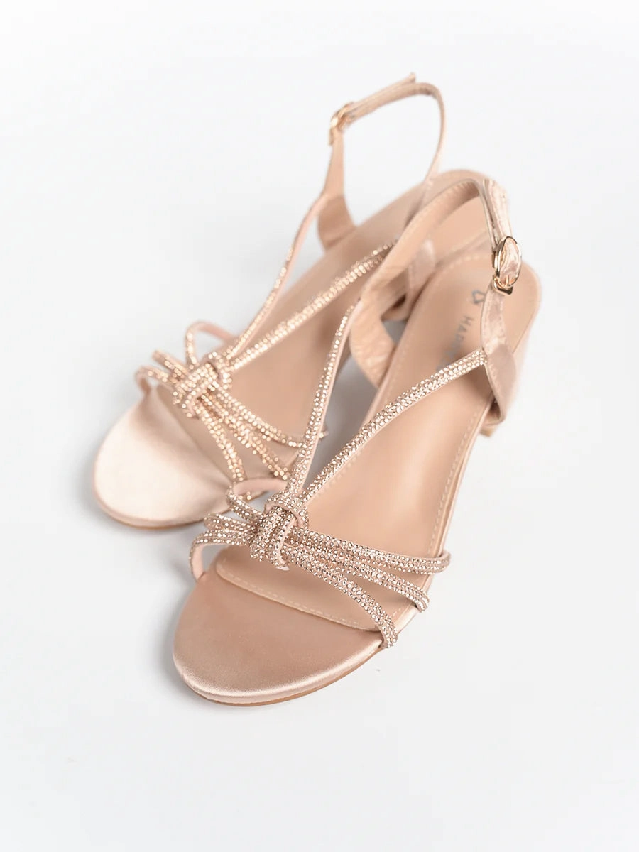 Perry Glitter Strap Heels