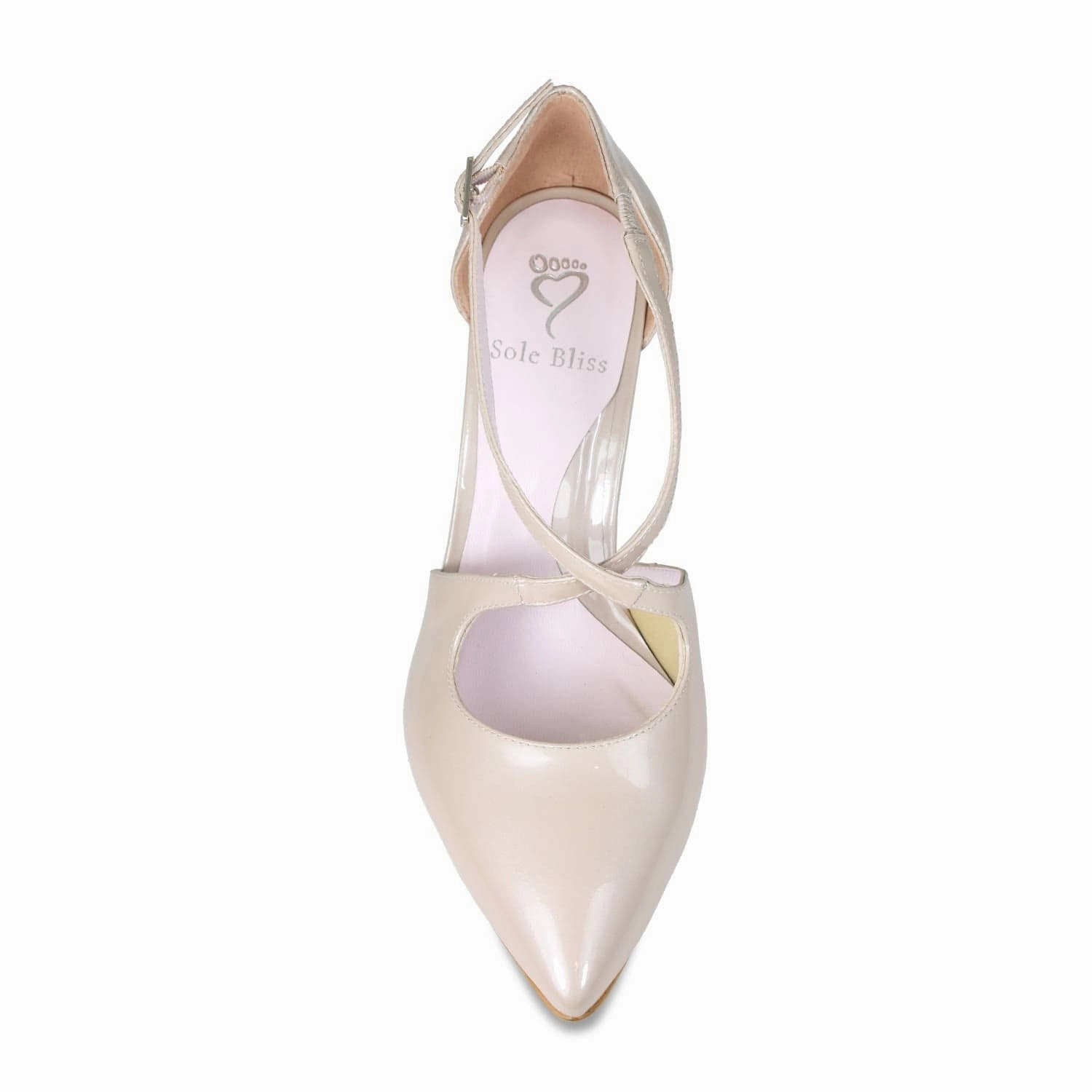 Poet: Pale Taupe Patent Leather