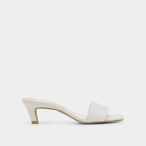 REXA HEELS TRUE WHITE LEATHER