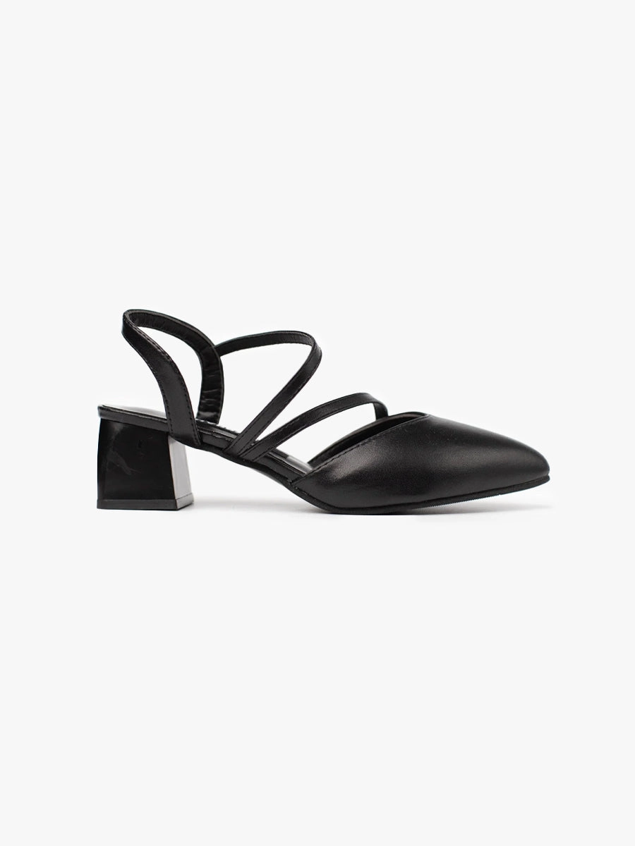 Rhys Strap Slingback Heels