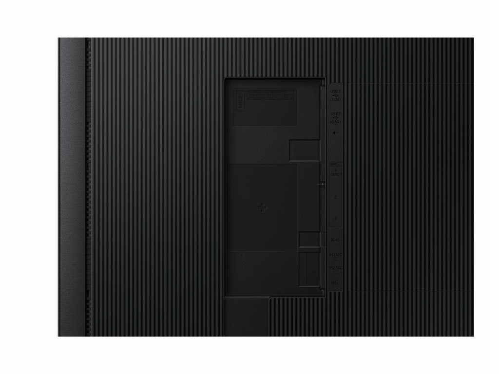 Samsung QB55C-N - 55 Diagonal Class QBC Series LED-backlit LCD display - Crystal UHD - digital signage - Tizen OS - 4K UHD (2160p)