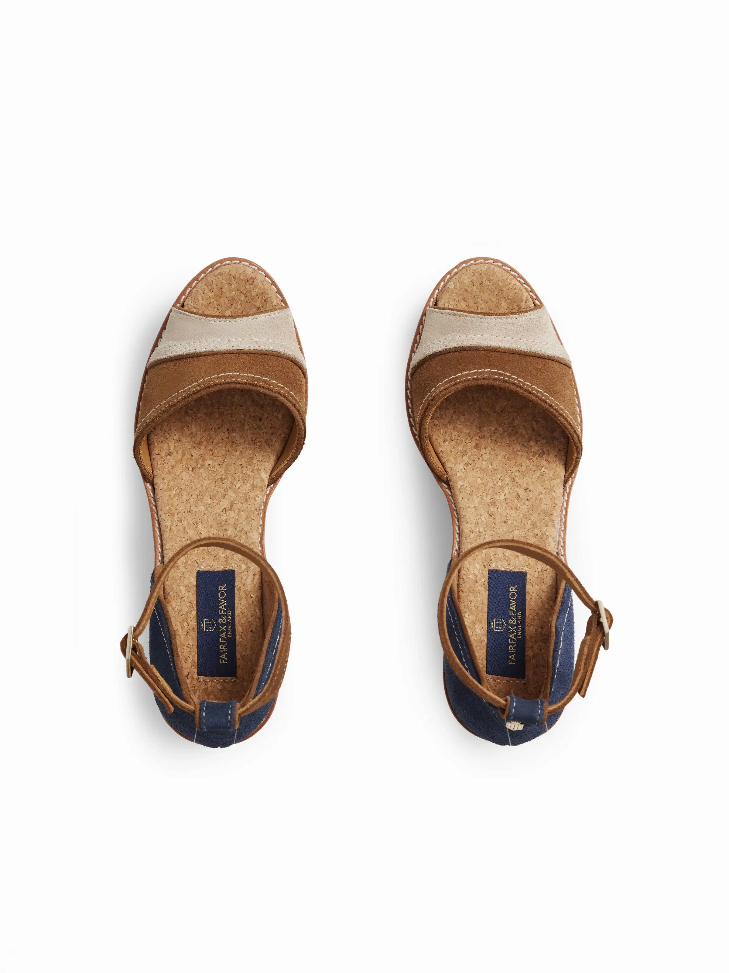 Santorini Mid Wedge - Tri-Color