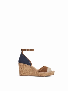 Santorini Mid Wedge - Tri-Color