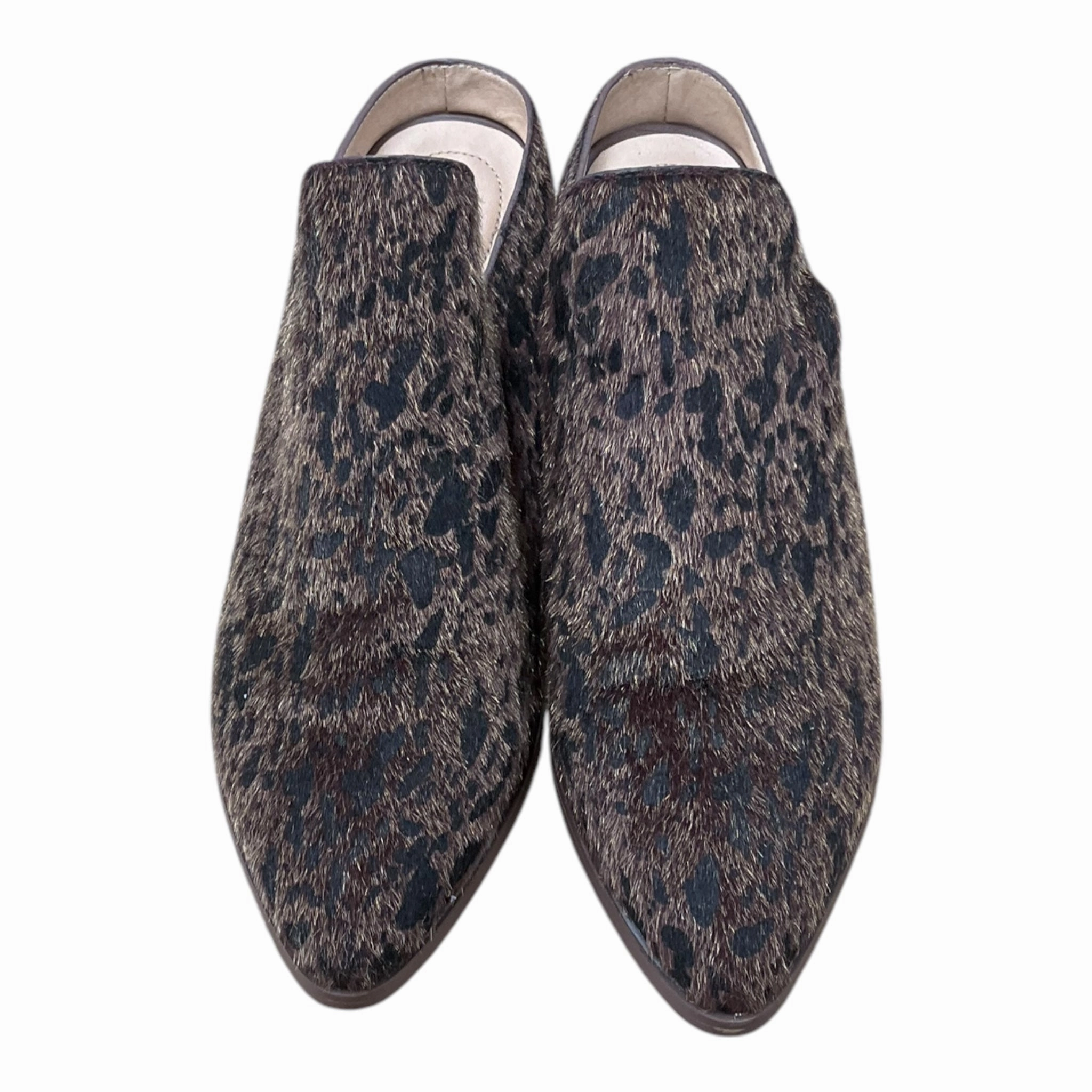 Shoes Heels Block By Clothes Mentor In Animal Print, Size: 10