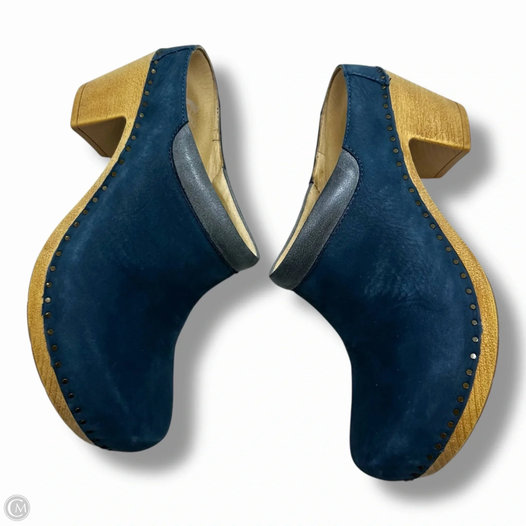 Shoes Heels Block By Dansko In Blue, Size: 8.5