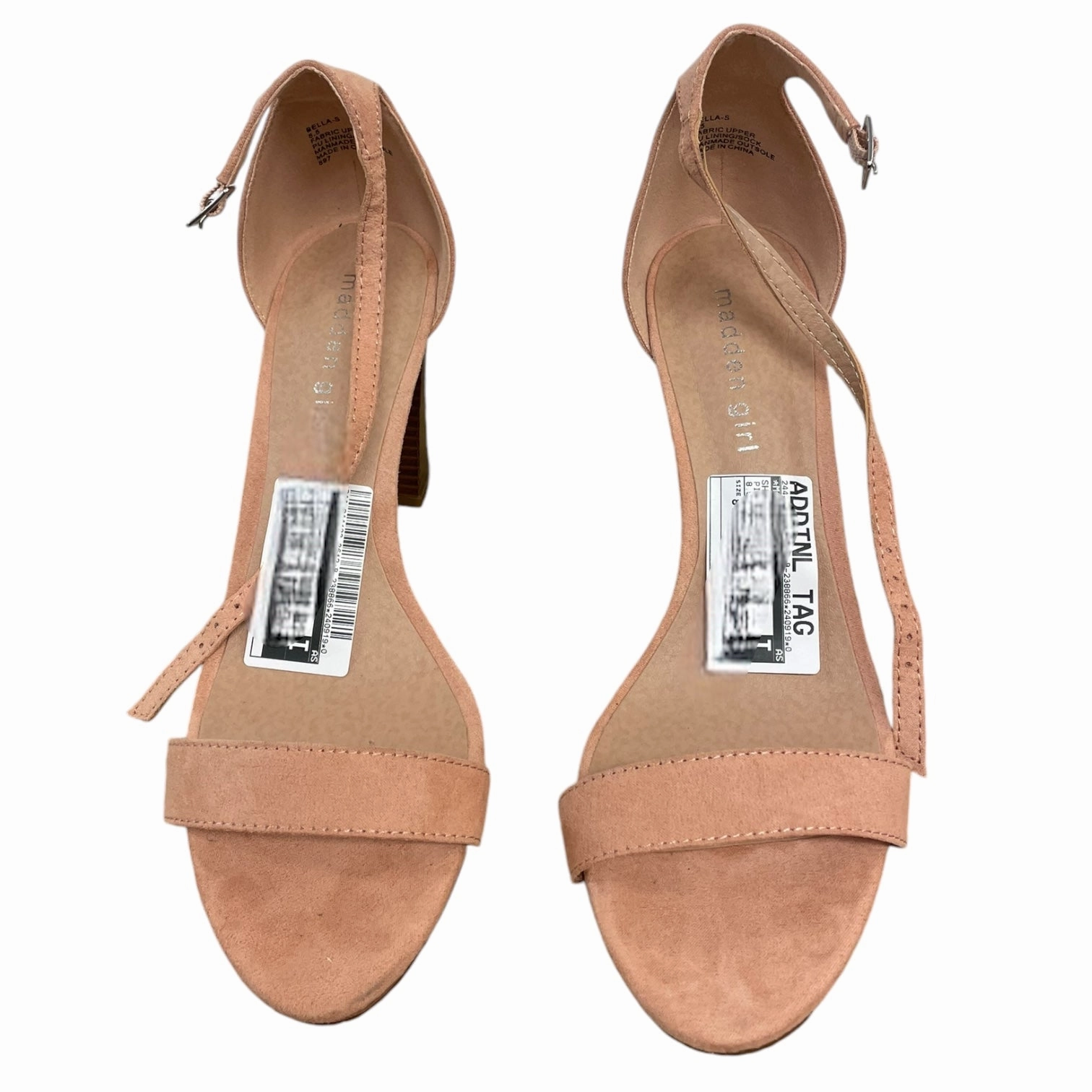 Shoes Heels Block By Madden Girl In Pink, Size: 8.5