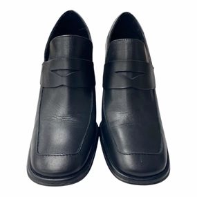 Shoes Heels Block By Mng In Black, Size:6.5