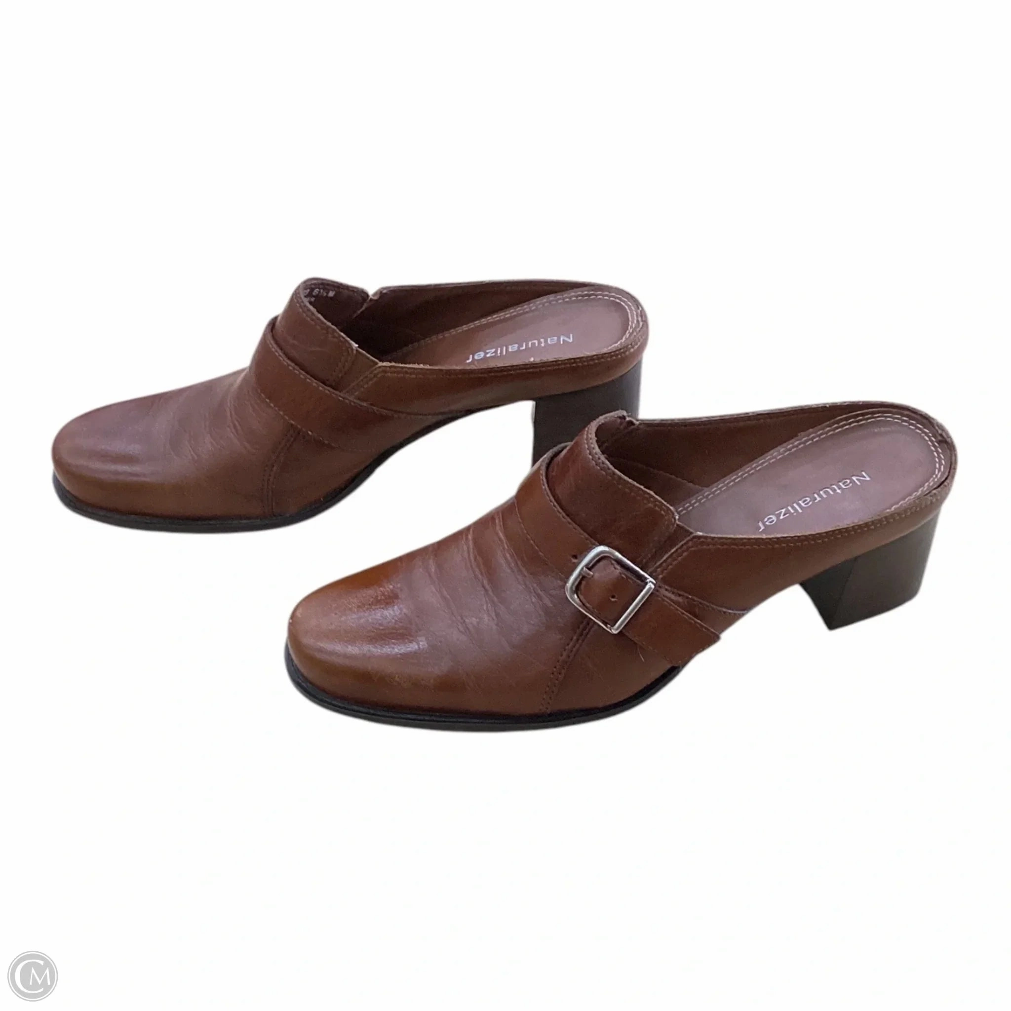 Shoes Heels Block By Naturalizer In Brown, Size: 6.5