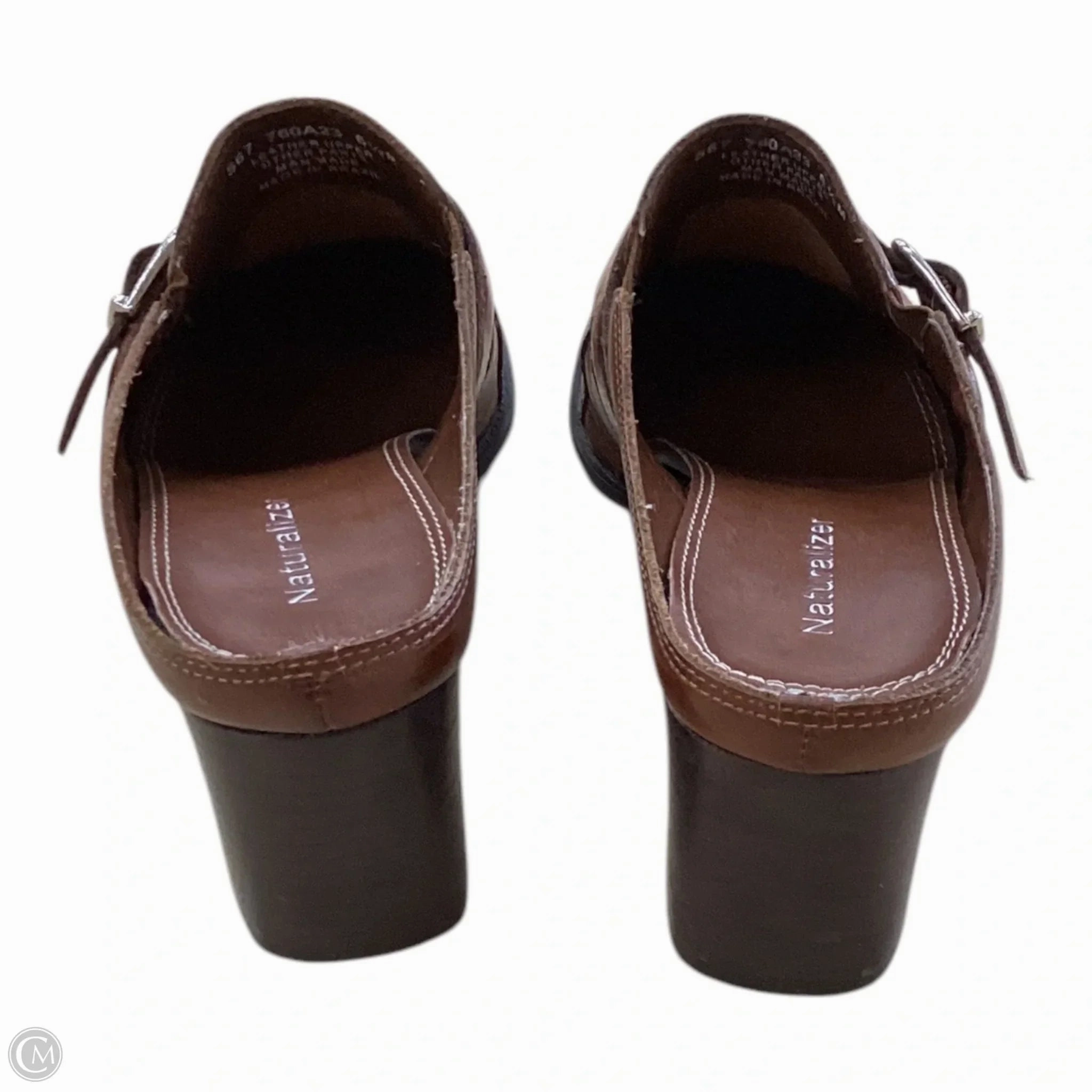 Shoes Heels Block By Naturalizer In Brown, Size: 6.5