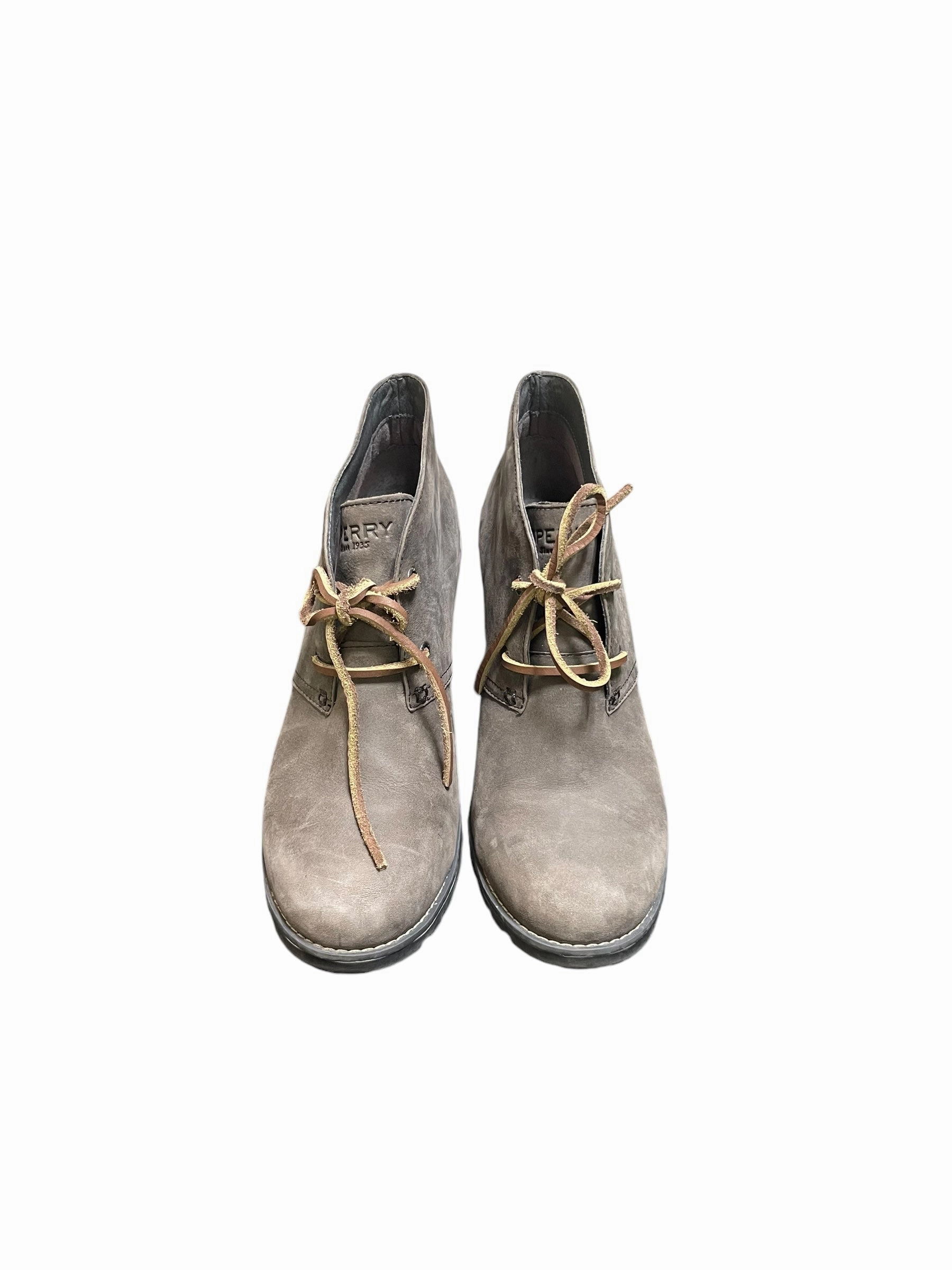 Shoes Heels Block By Sperry In Brown, Size: 9.5
