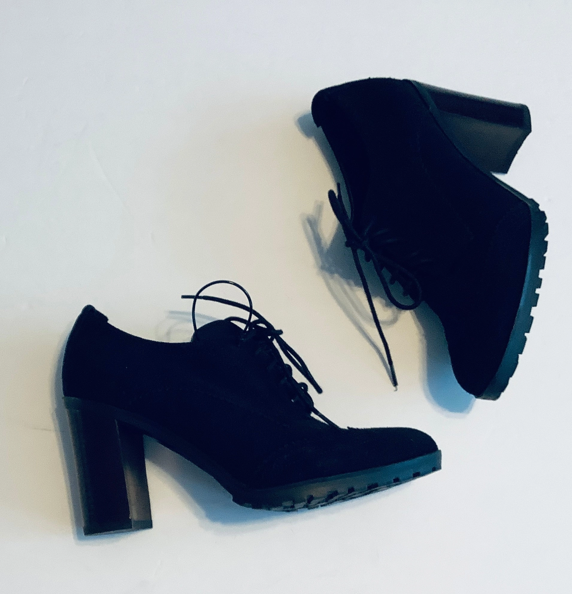 Shoes Heels Block By Tommy Hilfiger In Black, Size: 7.5