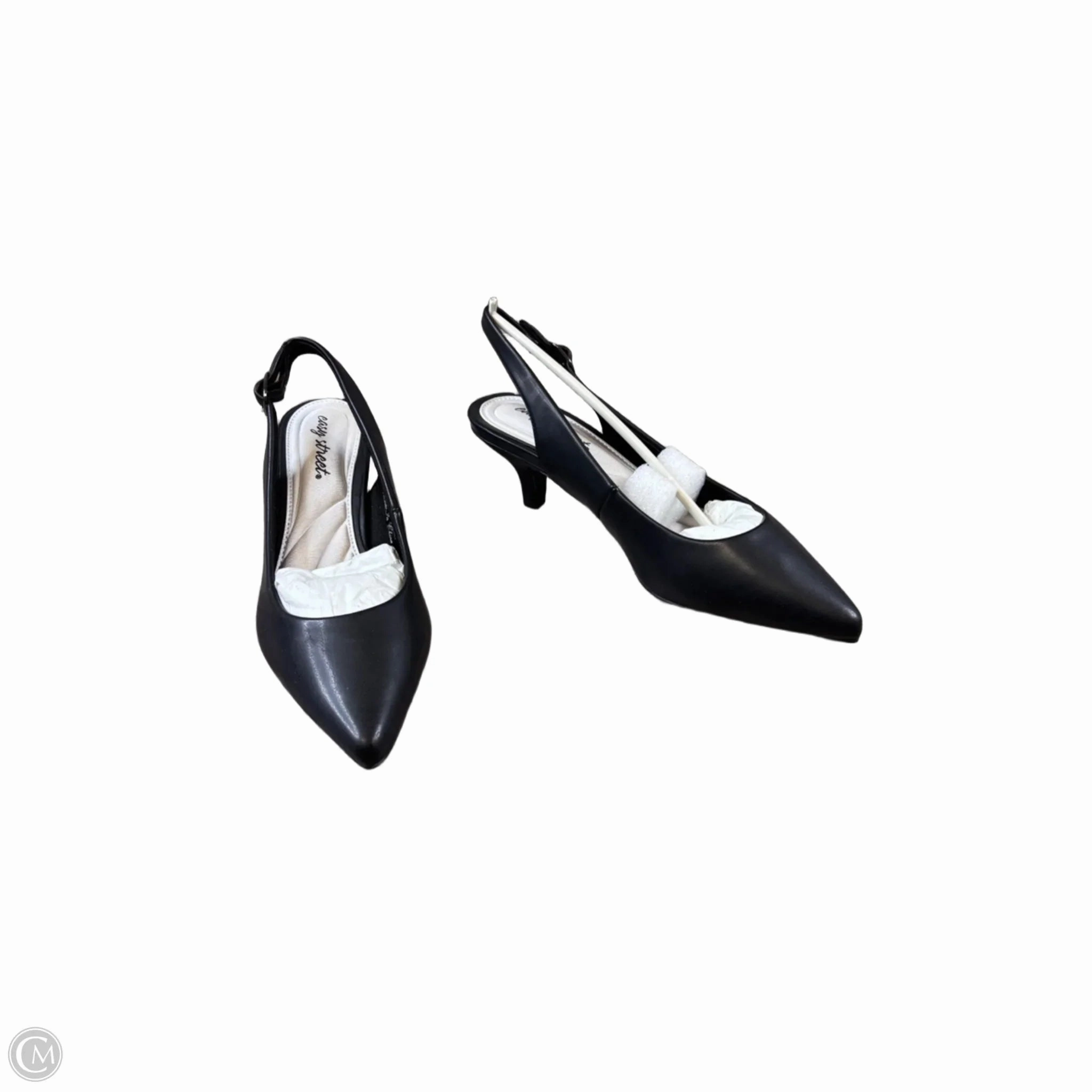 Shoes Heels Kitten By Easy Street In Black, Size: 8.5