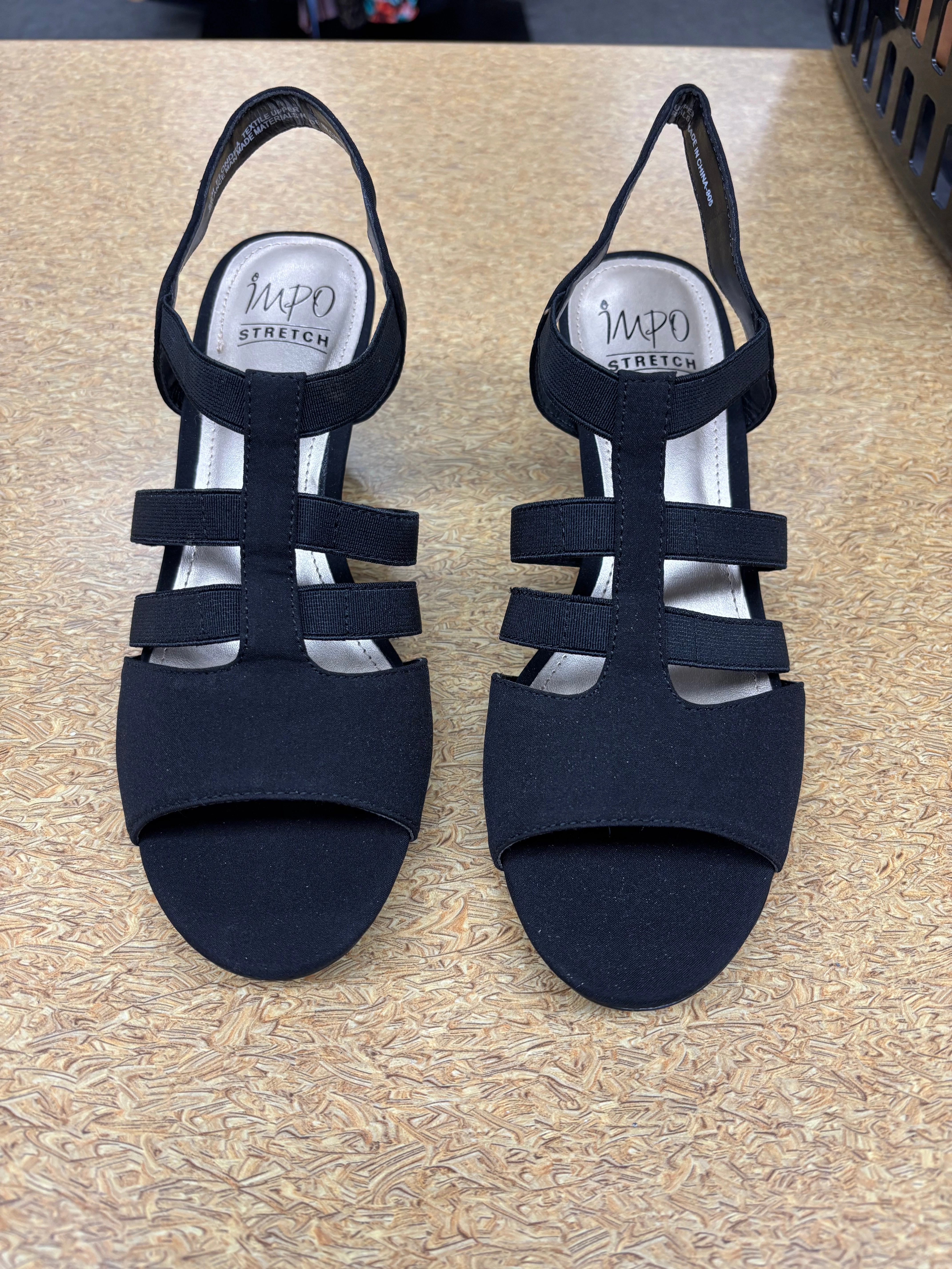 Shoes Heels Kitten By Impo In Black, Size:8.5