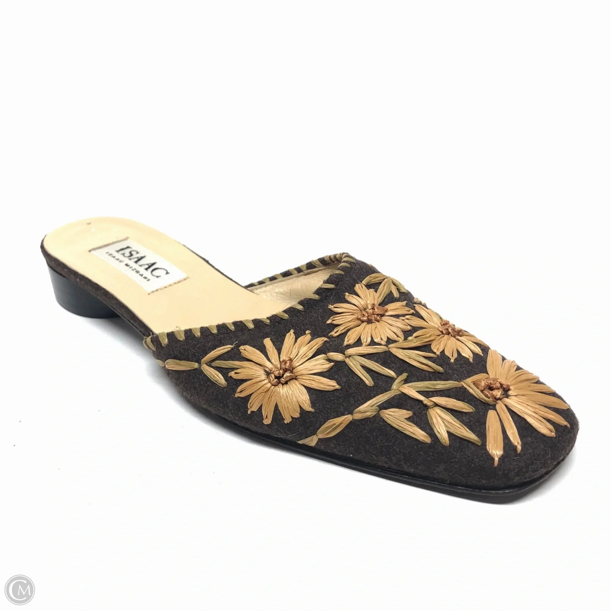 Shoes Heels Kitten By Isaac Mizrahi In Brown, Size: 6