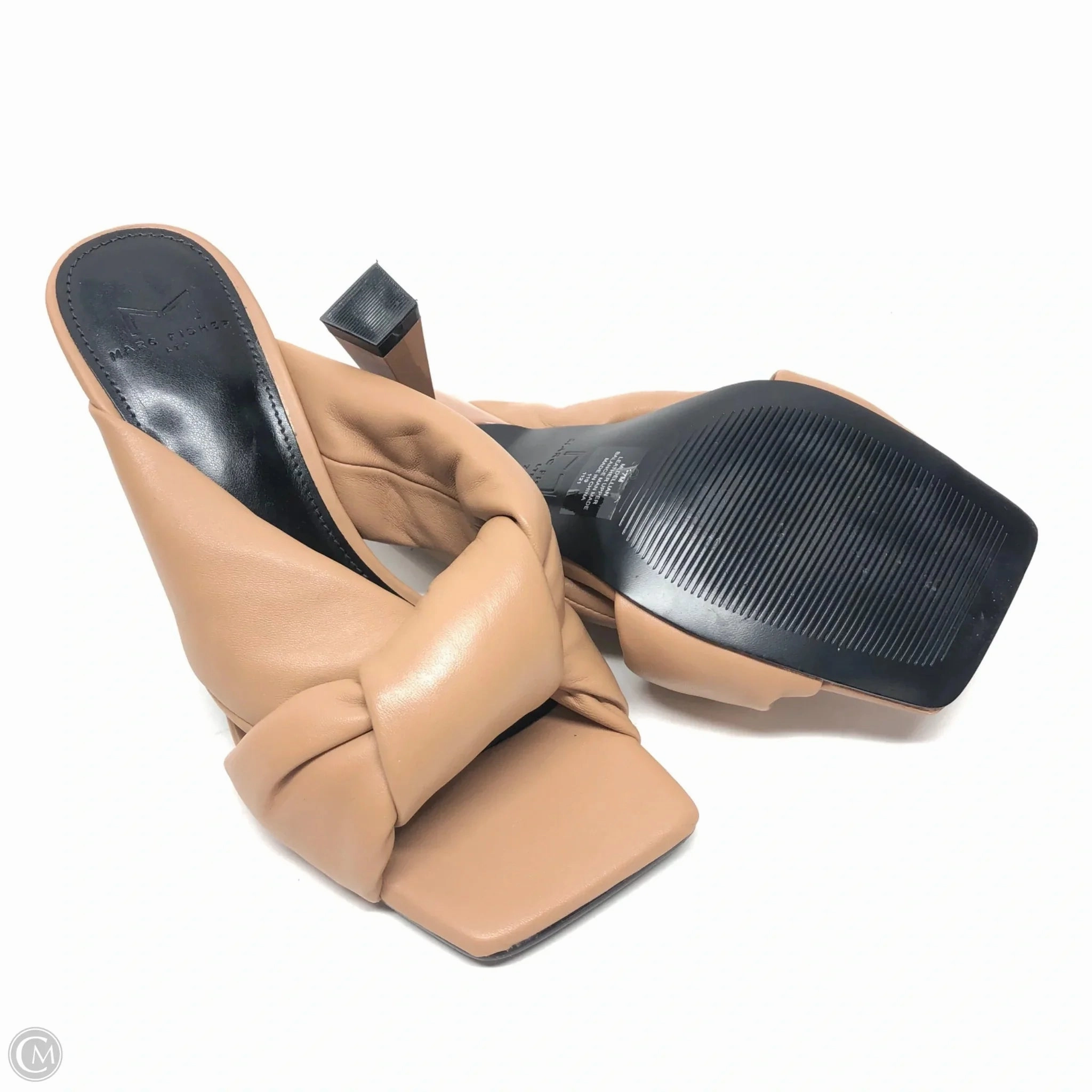 Shoes Heels Kitten By Marc Fisher In Brown, Size: 7