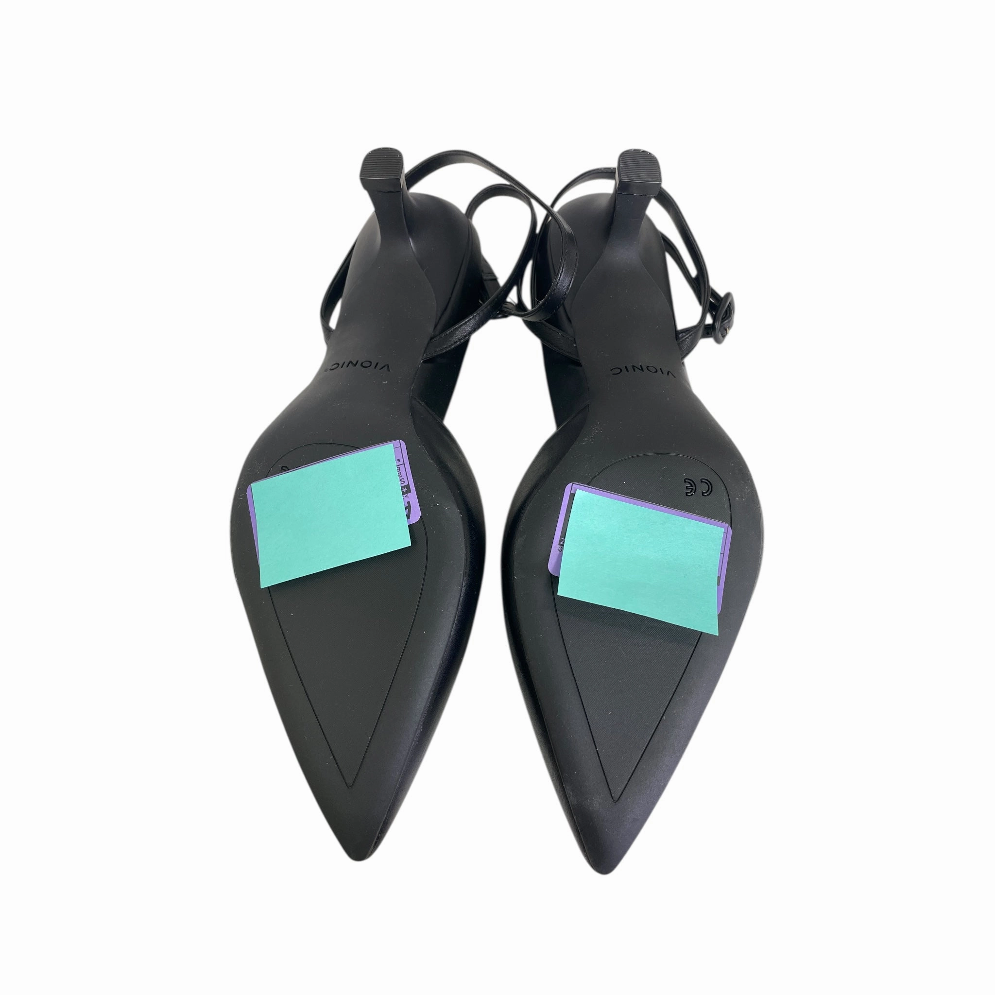 Shoes Heels Kitten By Vionic In Black, Size:8.5