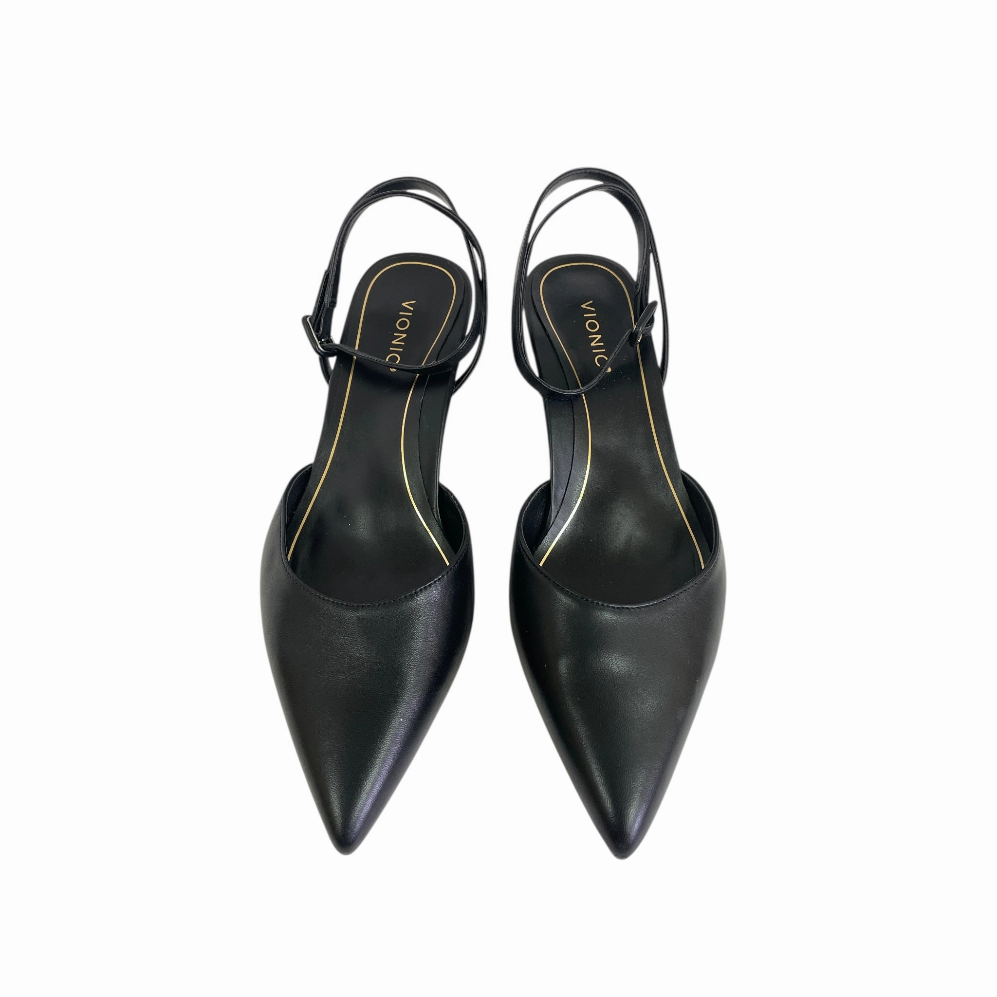 Shoes Heels Kitten By Vionic In Black, Size:8.5