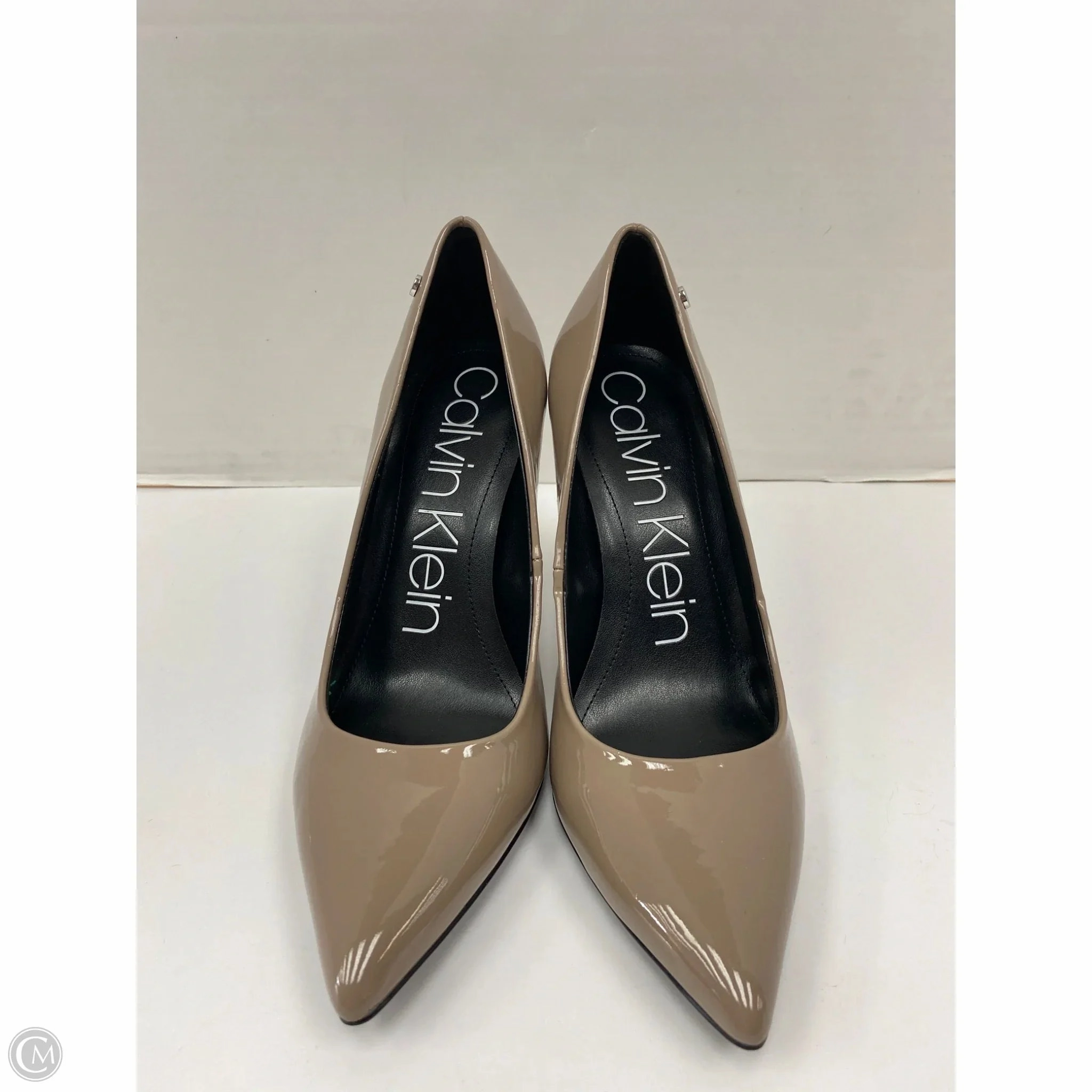 Shoes Heels Stiletto By Calvin Klein In Beige, Size: 9.5