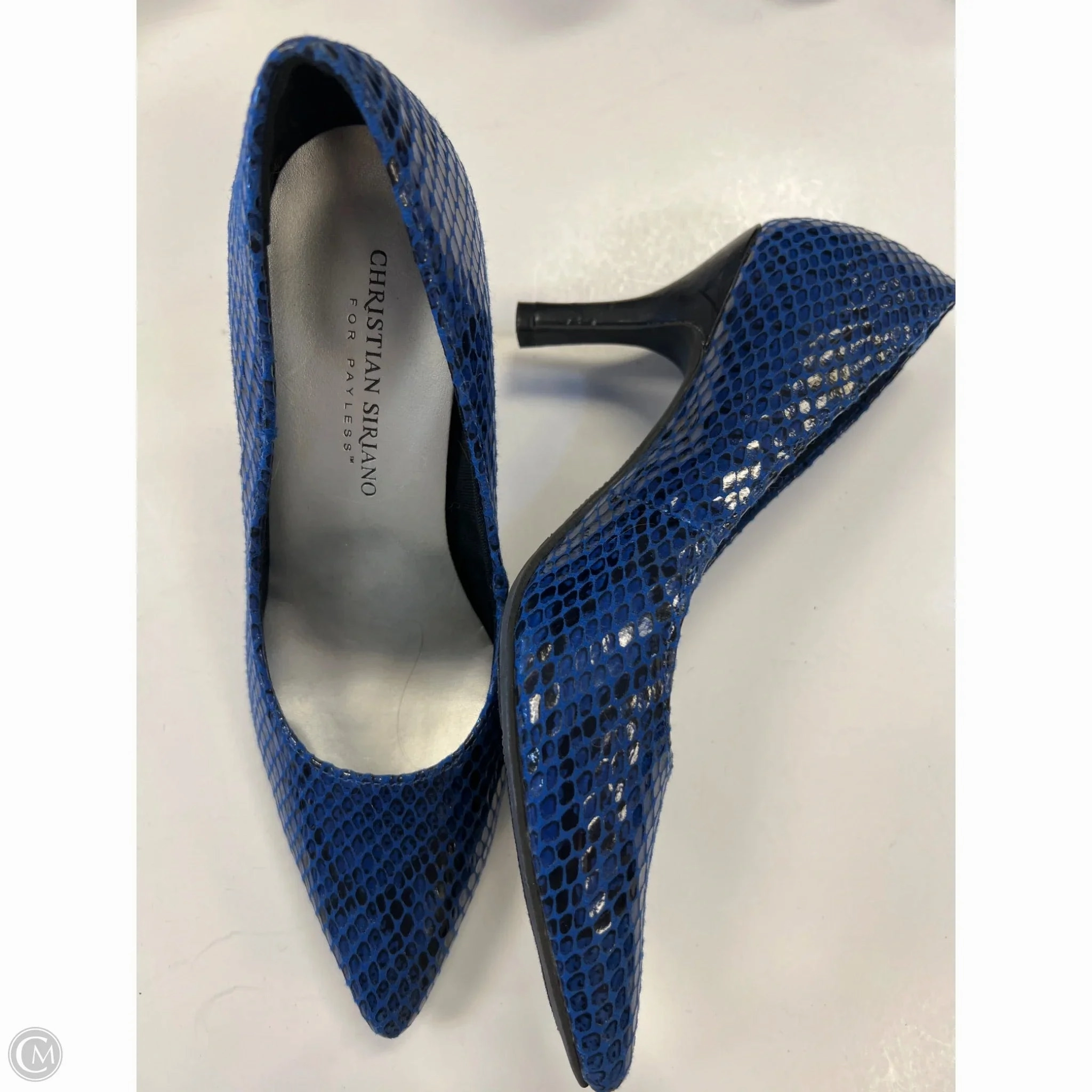 Shoes Heels Stiletto By Christian Siriano For Payless In Blue, Size: 6