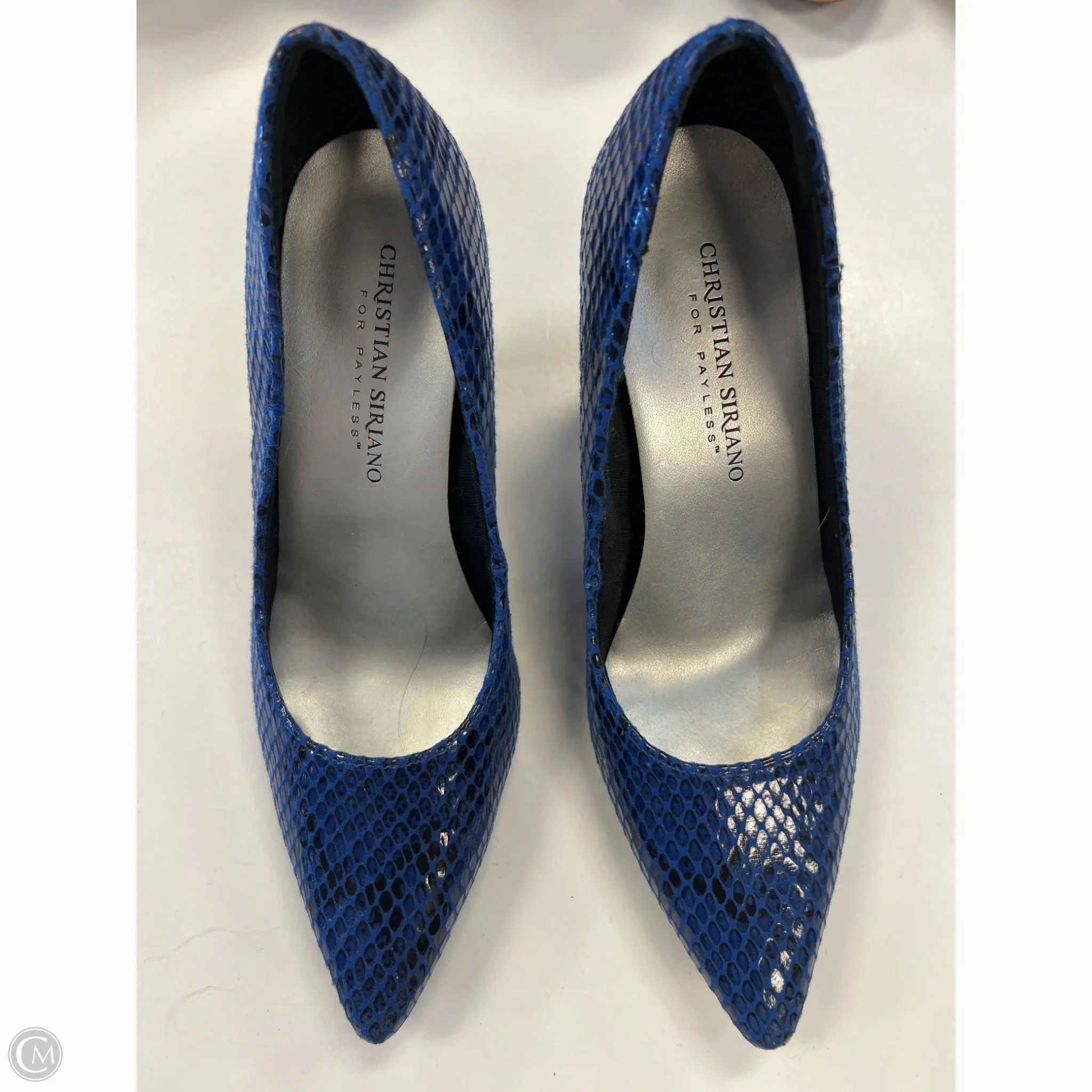 Shoes Heels Stiletto By Christian Siriano For Payless In Blue, Size: 6