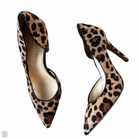 Shoes Heels Stiletto By Jessica Simpson In Animal Print, Size: 11
