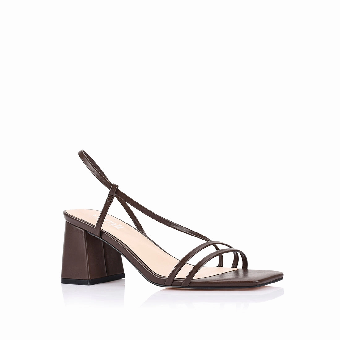 Stormi Block Heel Sandals - Chocolate Brown