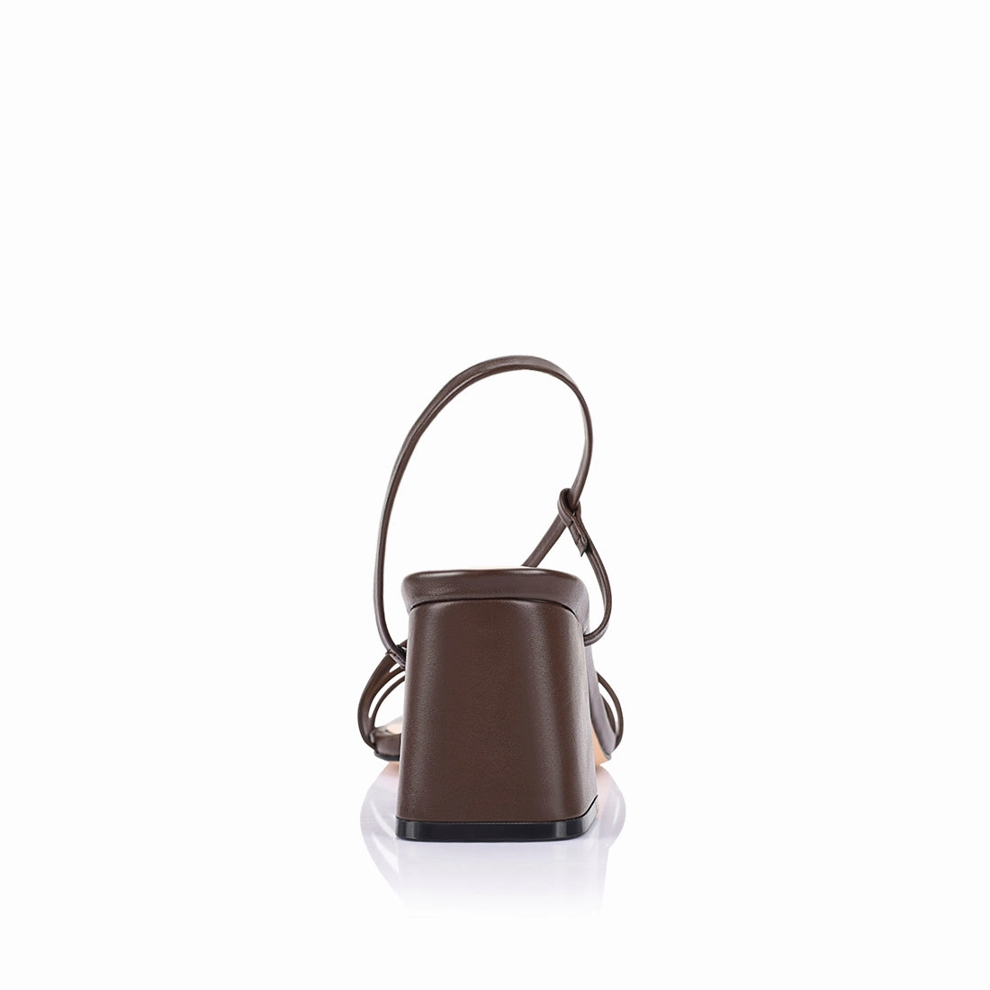 Stormi Block Heel Sandals - Chocolate Brown