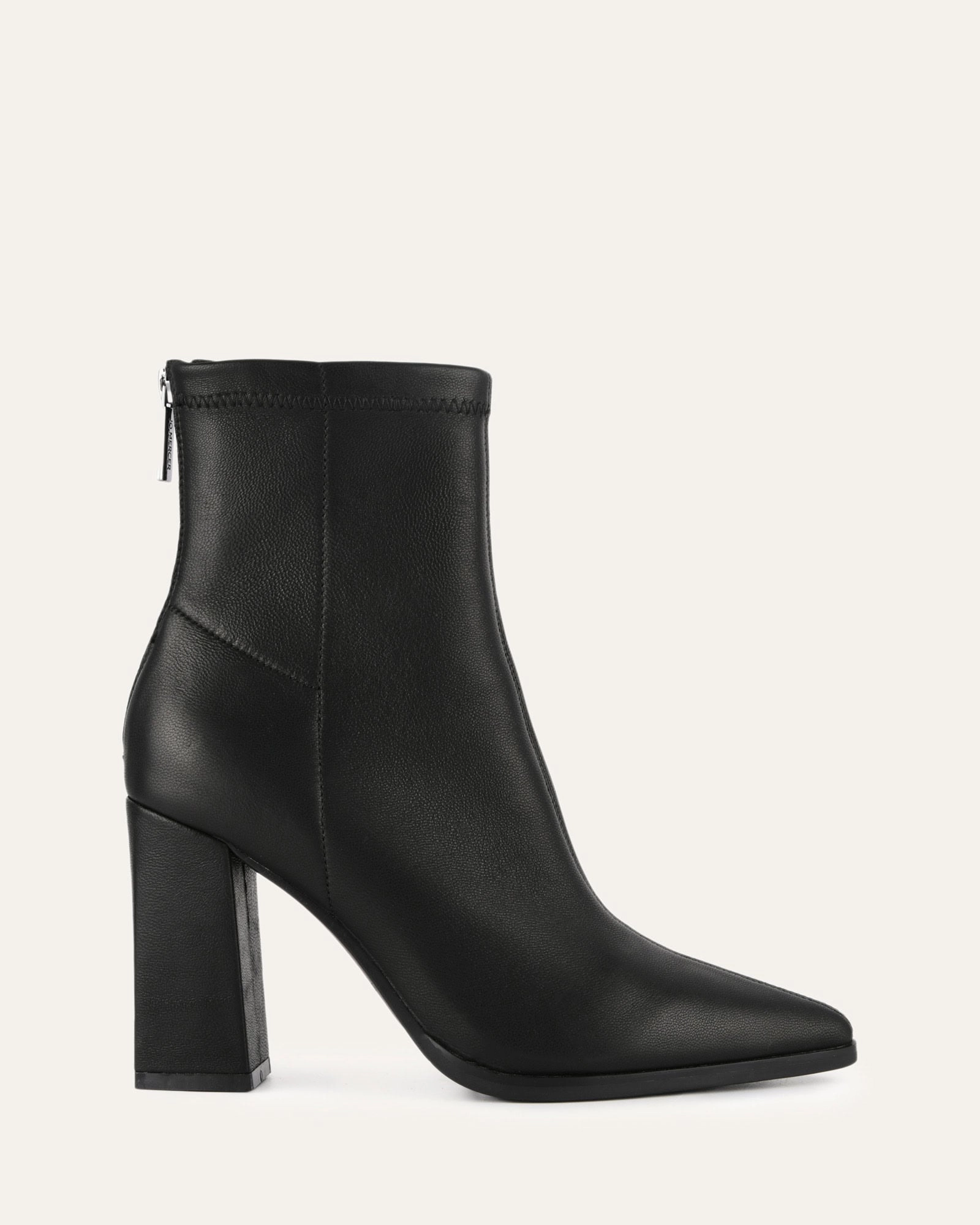 TEO HIGH ANKLE BOOTS BLACK LEATHER