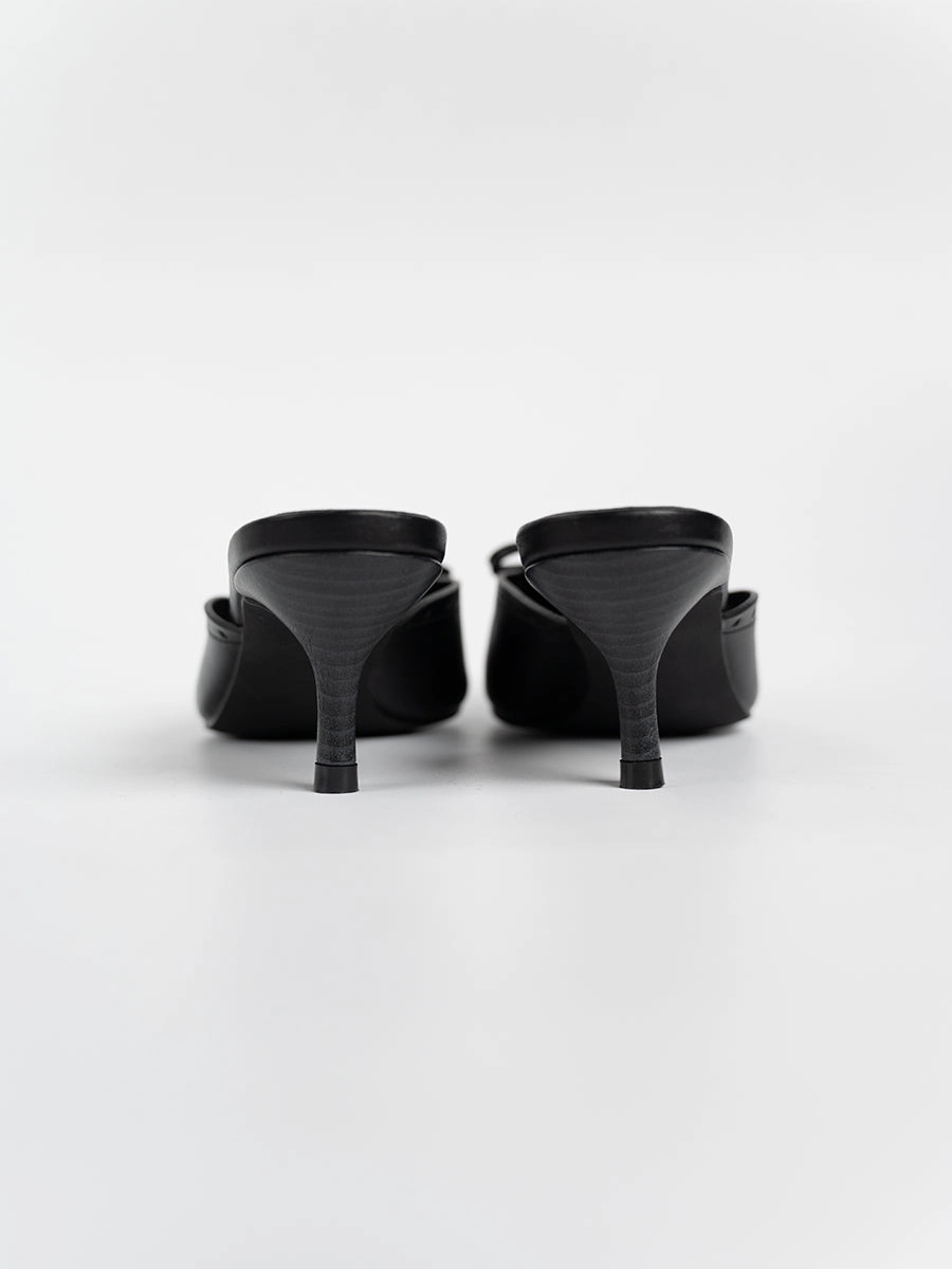 Zira Graceful Ribbon Mules
